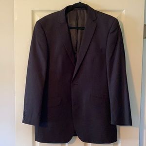 Men’s slim fit suit, 34 pants, 40R jacket
